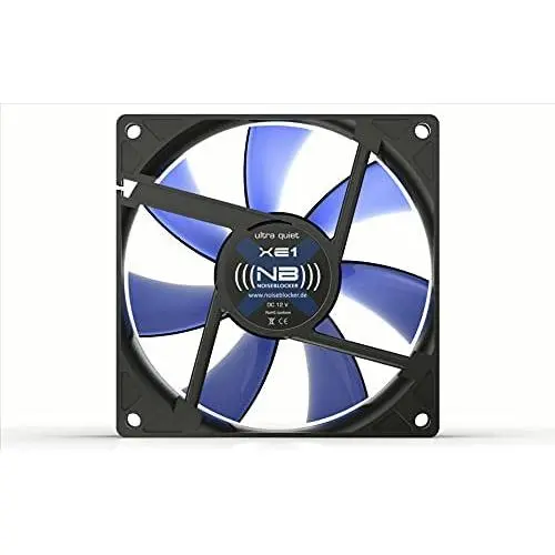 Noiseblocker NB-BlackSilentFan XE1 92mmx25mm Ultra Quiet Fan - 1500 RPM - 17 dBA Noiseblocker NB-BlackSilentFan XE1 92mmx25mm Ultra Quiet Fan - 1500 RPM - 17 dBA
