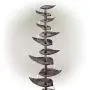 Alpine Corporation MCC390L-SL Metal Silver Tiered Floor Indoor/Outdoor Water Fountain for Garden, Entryway, Patio, Yard Alpine Corporation MCC390L-SL Metal Silver Tiered Floor Indoor/Outdoor Water Fountain for Garden, Entryway, Patio, Yard