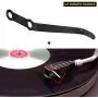 2 Pcs Turntable Raise Arm Finger Lift Phonograph Accessories Metal for Tonearm Headshell Part LP Vinyl Record Player