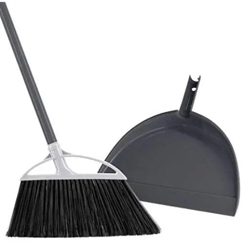 Radley & Stowe Angle Broom and Dustpan Set (Grey) Radley & Stowe Angle Broom and Dustpan Set (Grey)