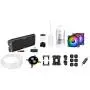 Thermaltake Pacific C240 Ddc Res/Pump 5V Motherboard Sync Copper Radiator Soft Tube Water Cooling Kit CL-W249-CU12SW-A, 240mm Copper Radiator Thermaltake Pacific C240 Ddc Res/Pump 5V Motherboard Sync Copper Radiator Soft Tube Water Cooling Kit CL-W249-CU12SW-A, 240mm Copper Radiator