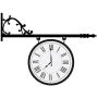 Hicarer High Torque Long Shaft Clock Movement Mechanism with 12 Inch Long Spade Hands (Black)