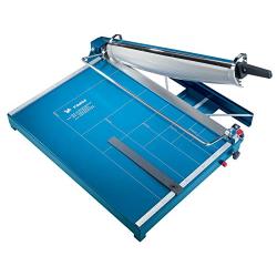 Dahle 567 Premium Guillotine Trimmer, 21-5/8'' Cut Length, 35 Sheet Capacity, Self-Sharpening Blade, Automatic Clamp, w/Safety Guard