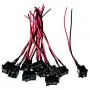 VQVAAQ AC 6A/250V 10A/125V 2 Solder SPST On/Off Mini Boat Wired Rocker Switch 2Pin Toggle SPST Switch Snap with Lines