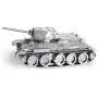 Metal Earth 3D Model Kits - Tanks Set of 4 - Tiger 1, T-34, Chi-Ha and Sherman