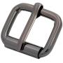 BIKICOCO 4/5 Roller Pin Buckles Handmade Hardware for Bags Leather Belt Webbing Straps, Gunmetal - Pack of 10