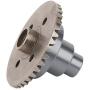 VGEBY RC Connect Box Gear, Durable Metal 1:10 Scale Remote Control Crawler Car Connect Box 38T Main Gear RC Spare Parts Accessory Fit for HSP 94180 1/10 RC Kids Toy Car (Titanium)