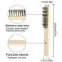 Wire Brush Set, 12 Pieces Metal Brush Wire Scratch Brush Steel Brushes with Wood Handle for Cleaning Rust Wire Brush Set, 12 Pieces Metal Brush Wire Scratch Brush Steel Brushes with Wood Handle for Cleaning Rust