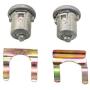 MOTOKU 2 PCS Door Lock Cylinder for Chevy Truck C10 C20 C30 1500 2500 3500 SUV Blazer Jimmy Suburban Van Apollo Century Electra LeSabre Ventura Tempest Sunbird Phoenix Grand Prix