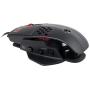 Tt eSPORTS Level 10 M Advanced Ergonomic Laser Gaming Mouse with 3-Zone RGB Illumination, 6 Programmable Buttons, 16000 DPI Sensor, Omron Switch, Graphical Configuration Interface