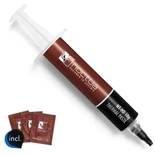 Noctua NT-H2 10g, Pro-Grade Thermal Compound Paste incl. 10 Cleaning Wipes (10g) Noctua NT-H2 10g, Pro-Grade Thermal Compound Paste incl. 10 Cleaning Wipes (10g)
