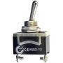 Etopars 3 X Heavy Duty 20A 125V 15A 250V SPST 2 Terminal Pin ON/OFF Rocker Toggle Switch Flick Metal Waterproof Cap Knob