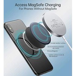 CHOETECH Magnetic Metal Plate, Compatible with Apple Mag-Safe Charger and Wireless Charger for Magnetic Phone Car Mount Holder Cradle with Adhesive (Compatible with Magnetic Mounts) 2 Pack