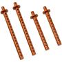 Parts & Accessories 4pcs/lot Aluminum Front & Rear Body Posts for RC Redcat Everest Gen7 Sport/Pro Replacement of 138005 Hop Ups Upgrade Part - (Color: Orange)