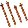 Parts & Accessories 4pcs/lot Aluminum Front & Rear Body Posts for RC Redcat Everest Gen7 Sport/Pro Replacement of 138005 Hop Ups Upgrade Part - (Color: Orange)