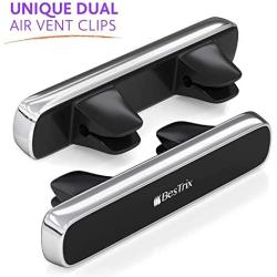 Bestrix Magnetic Phone Car Holder Air Vent | Super Strong Magnet Car Cell Phone Mount - Luxury Design Fits All Smartphones - iPhone 11/11 Pro/Xs/XS Max / 8/7 / 6, Google Pixel, Samsung Galaxy & More