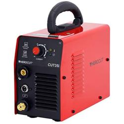 Plasma Cutter, HeroCut 35i Single Phase 110V, 30A Inverter Air Plasma Cutting Machine, IGBT, 4mm Clean Cut, 8mm Max Cut, Easy Cut Car Frame, Carbon Steel, Stainless Steel, Thin Copper, Aluminum