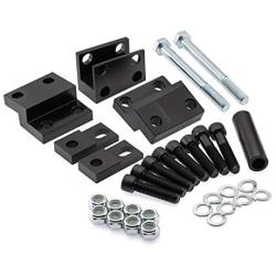 Heavy Metal Suspensions - Differential Drop Kit For 2005-2011 Dodge Dakota (4WD) - Steel Brackets