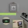 Qooltek Multipurpose Laser Level Laser Line 8 feet Measure Tape Ruler Adjusted Standard and Metric Rulers for hanging pictures