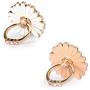 Finger Ring Stand,WATACHE 2 Pack Luxury Glitter Diamond Universal Metal Smartphone Finger Ring Grip Holder Kickstand for iPhone/iPad/Samsung/HTC/Nokia/Cellphones/Tablet,Round[White+Pink]
