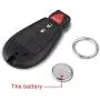 YITAMOTOR 2 Uncut Key Fob Replacement for M3N5WY783X IYZ-C01C Keyless Entry Remote 3 Button Compatible for Charger Challenger YITAMOTOR 2 Uncut Key Fob Replacement for M3N5WY783X IYZ-C01C Keyless Entry Remote 3 Button Compatible for Charger Challenger