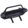 EAPTS RC Car Bumper,RC Crawler Bumper,Metal Front Rear Bumper with Led Lights for 1/10 RC Car Crawler Axial SCX10 90046 SCX10 III AXI03007 TRX4 TRX-4 Car Accessories RC Parts Kit