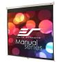 Elite Screens Manual Series, 71-INCH 1:1, Pull Down Manual Projector Screen with AUTO Lock, Movie Home Theater 8K / 4K Ultra HD 3D Ready, 2-Year Warranty, M71XWS1