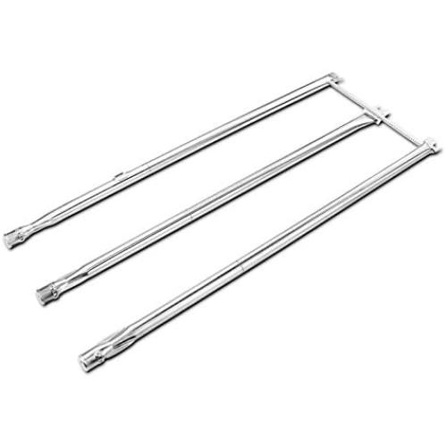 Utheer 67722 Grill Burner Tube 34-1/4 Inches for Weber Genesis 300 Series E310 E320 EP310 EP320 S310 S320 (Model Years 2007 to 2010), Replaces Weber 67722 67820, 304 Stainless Steel