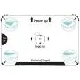 IBENZER Hexpact MacBook Pro 13 Inch Case 2016-2019 Release A2159 A1989 A1706 A1708, Heavy Duty Protective Hard Case Shell Cover for MacBook Pro 13 inch with/Without Touch Bar, Clear, HT13CL A IBENZER Hexpact MacBook Pro 13 Inch Case 2016-2019 Release A2159 A1989 A1706 A1708, Heavy Duty Protective Hard Case Shell Cover for MacBook Pro 13 inch with/Without Touch Bar, Clear, HT13CL A