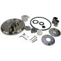 Danco 10002 UNIVERSAL MOEN TRIM KIT, Clear, Brushed Nickel, Single-Handle Shower Valve and Trim Kit for Moentrol Series