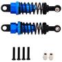 ZYCST 2PCS Alloy Aluminum Shock Absorber Replacement Upgrade Parts for WLtoys 1/18 RC Car A949 A959 A969 A979 K929 A959-b A969-b A979-b K929-b Metal Upgrade Accessories (Blue)