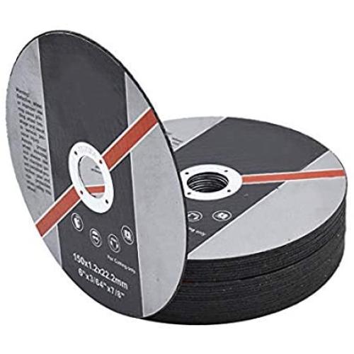 50 Pack 6''x0.045''x7/8''Metal and Stainless Steel Cut Off Wheels Fit for Angle Grinders 50 Pack 6''x0.045''x7/8''Metal and Stainless Steel Cut Off Wheels Fit for Angle Grinders