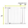 Safety 1st Easy Install Auto-Close Baby Gate with Pressure Mount Fastening, White Safety 1st Easy Install Auto-Close Baby Gate with Pressure Mount Fastening, White