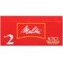 Melitta #2 Cone Coffee Filters, Natural Brown, 100 Count (Pack of 6)