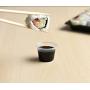 [100 Sets - 1 oz.] Plastic Disposable Portion Cups With Lids, Souffle Cups