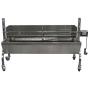 TITAN GREAT OUTDOORS Rotisserie Grill Roaster w/Windscreen Stainless Steel 13W 88LBS Capacity BBQ