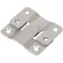 LOUFIMIDON Picture Frame Cleats, Stainless Steel Picture Hanging Cleat, Hanger for Mirror, Photo Shelf and Cabinet(6 Pair, Sliver) LOUFIMIDON Picture Frame Cleats, Stainless Steel Picture Hanging Cleat, Hanger for Mirror, Photo Shelf and Cabinet(6 Pair, Sliver)