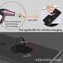 Cell Phone Ring Holder，Finger Ring Stand Universal 360 Degree Rotation Super-Thin Ring Grip for Magnetic Car Mount, All Smartphones and Tablets. (Black, 1Pack)