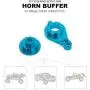 GoolRC RC Car 25T Steering Servo Arm Horn Buffer for 1:12 WLtoys 12428 12423 FY-03 RC Rock Crawler Vehicle Parts (Blue)