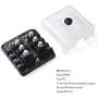 MICTUNING 6 Way Resettable Circuit Breakers Box, 100A Thermal Circuit Breaker Overload Circuit Protector Replace Fuse Box Holder with Waterproof Metal Nut Cover MICTUNING 6 Way Resettable Circuit Breakers Box, 100A Thermal Circuit Breaker Overload Circuit Protector Replace Fuse Box Holder with Waterproof Metal Nut Cover
