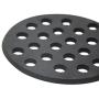 Dracarys Round cast Iron Bottom fire Grate for Big Green Egg, BBQ high Heat Charcoal Plate fit for Medium Big Green Egg fire Grate Grill Charcoal Replacement Parts Green Egg Accessories-6.5inch MFGC