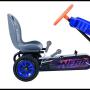 Hauck Nerf Striker Go Kart Ride On, Blue and Orange