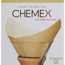 Chemex Bonded Filter - Natural Square - 100 ct - Exclusive Packaging