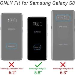 Galaxy S8 Case,Tomplus Armor Tank Aluminum Metal Shockproof Military Heavy Duty Protector Cover Hard Case for Samsung Galaxy S8 (Black)