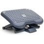 Mind Reader Comfy Rest, Ergonomic Foot, Pressure Relief for Comfort, Back, and Body, 3 Height, Black