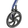 Drive Medical 10257BL-1 Four Wheel Walker Rollator with Fold Up Removable Back Support