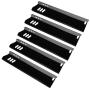 Hisencn 15 inch Heat Plate Replacement for Dyna-glo DGF510SBP, DGF510SSP, Backyard GBC1460W, GBC1461W, BY13-101-001-13, Uniflame GBC1059WB, BHG, 15'' Porcelain Steel Grill Heat Shield Tent Flame Tamer