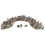 410 Stainless #8 x 1/2'' Wafer Head Philips Self Drilling Sheet Metal Tek Screws, (1/2'' to 1-5/8'' Length in Listing), 100 Pieces, Modified Truss Head Self Driller (#8 x 1/2 inch) 410 Stainless #8 x 1/2'' Wafer Head Philips Self Drilling Sheet Metal Tek Screws, (1/2'' to 1-5/8'' Length in Listing), 100 Pieces, Modified Truss Head Self Driller (#8 x 1/2 inch)