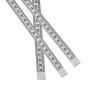 WIN TAPE Pack of 5pcs 30 Centimeters Short Adhesive Table Sticky Measuring Tape Ruler Self-Adhesive Tape Measure (CM)