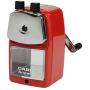 CARL Angel Manual Pencil Sharpener, Red